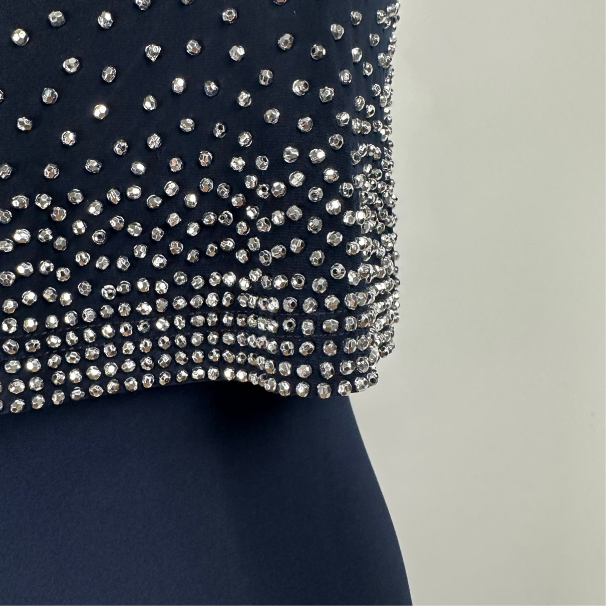 Joseph Ribkoff Navy Sparkle Dress Size 6