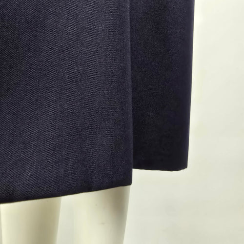 Vintage Auqascutum Blue Wool Overcoat Size 2XL