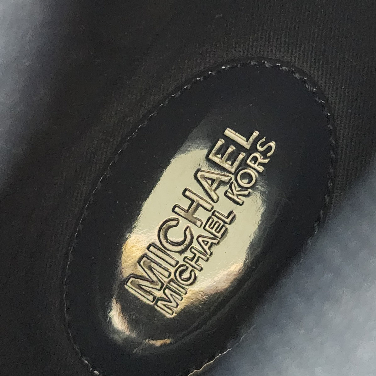 Michael Kors Blue Sock Bootie Runners Size 7.5