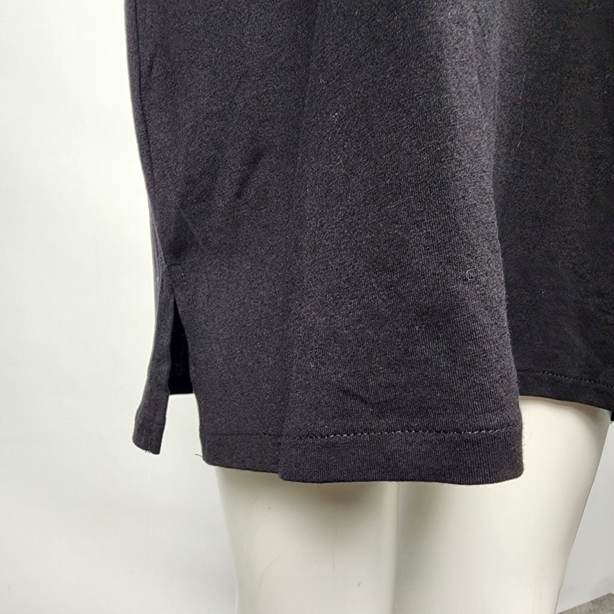 H&M Black Cotton T-Shirt Dress Size M
