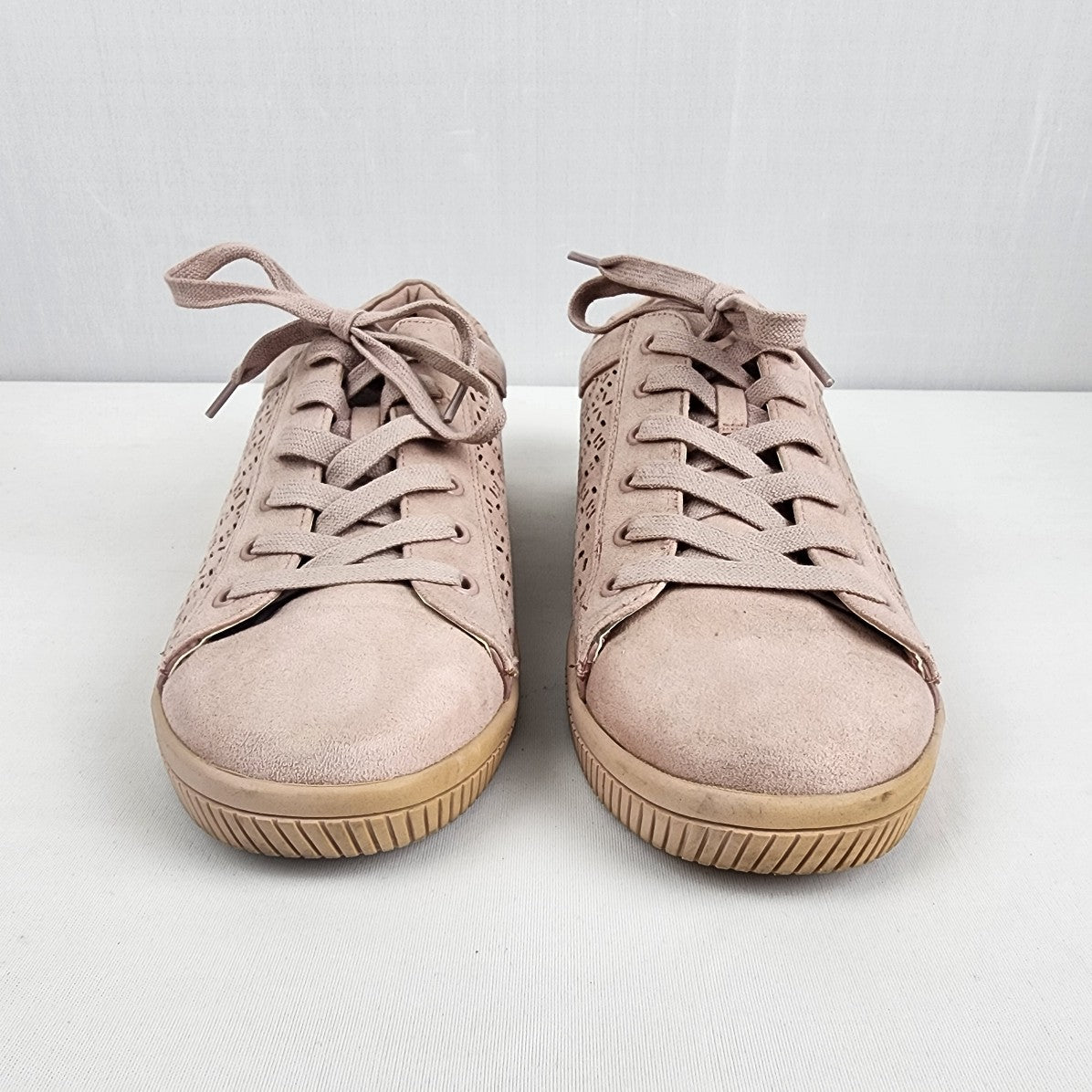 Call it Spring Nude Laser Cut Runners Size 10