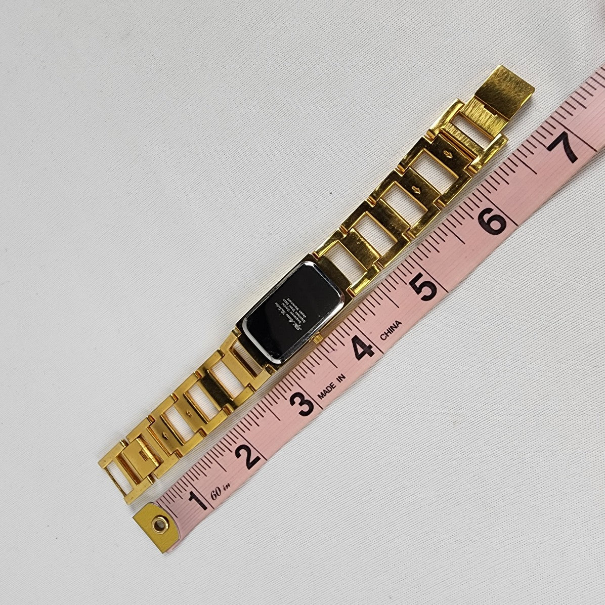 Fifth Avenue Collection Gold Swarovski Crystal Watch