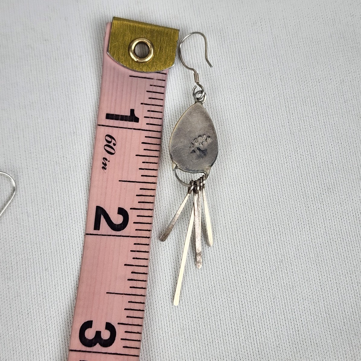 925 Silver Abalone Schell Earrings