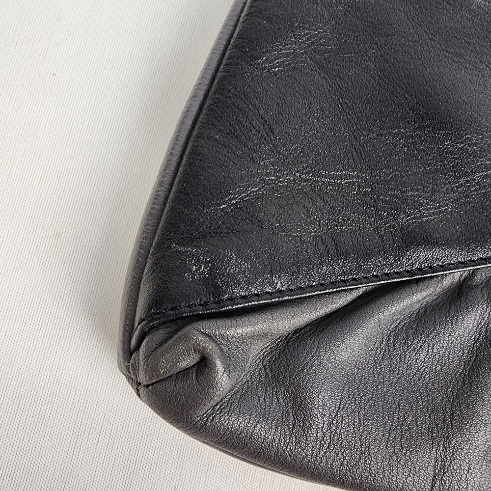 Calrelli Black & Grey Shoulder Purse