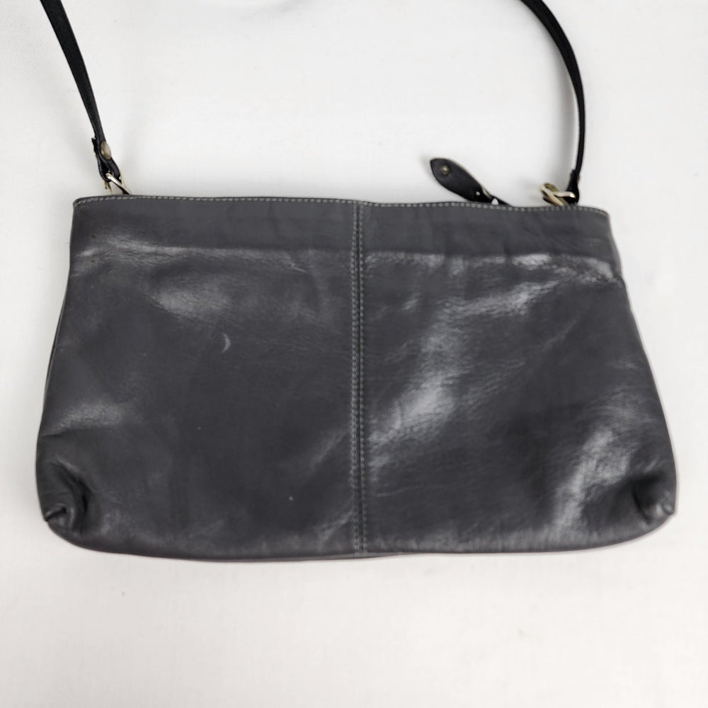 Calrelli Black & Grey Shoulder Purse