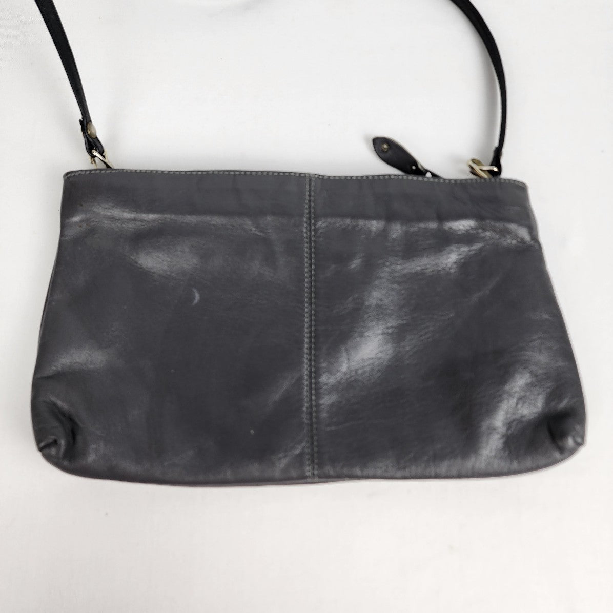 Calrelli Black & Grey Shoulder Purse