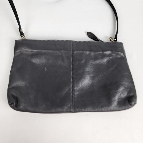 Calrelli Black & Grey Shoulder Purse