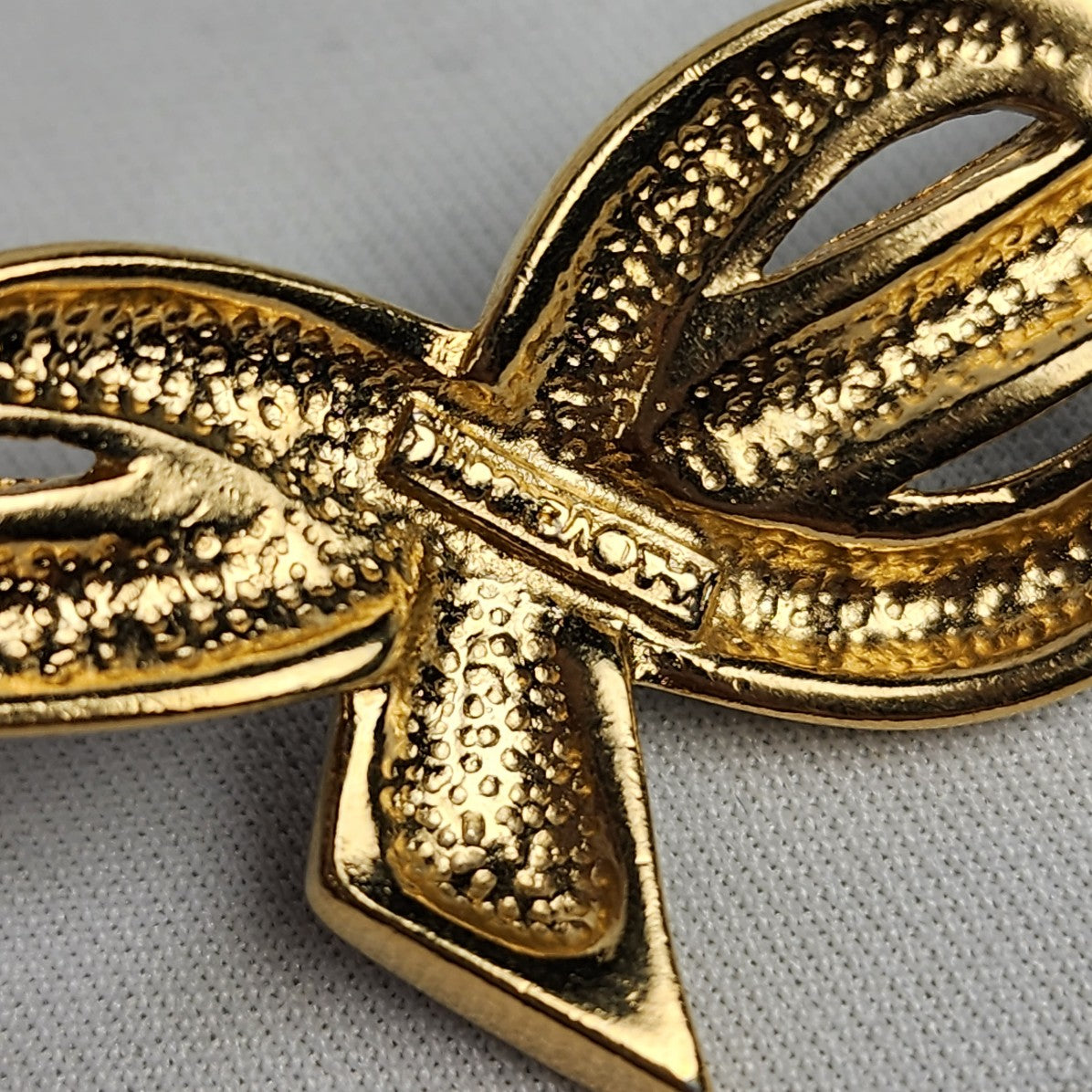 Vintage HA Vendome Navy & Gold Collar Necklace