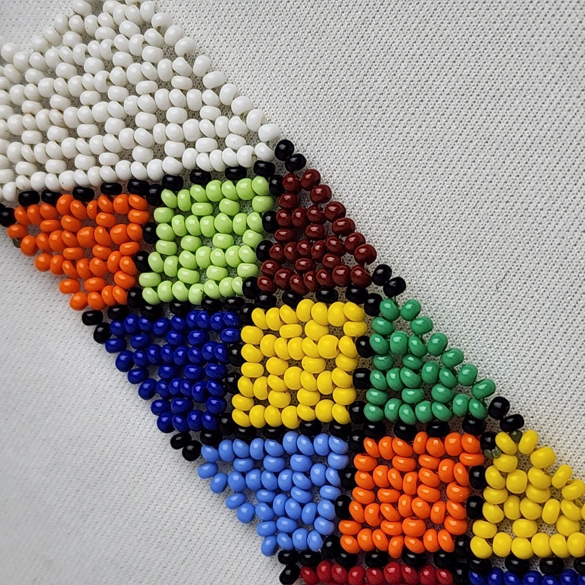Colorful Triangle Beaded Bracelet