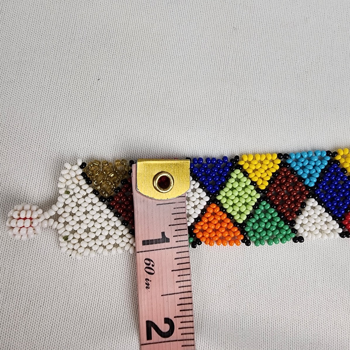 Colorful Triangle Beaded Bracelet